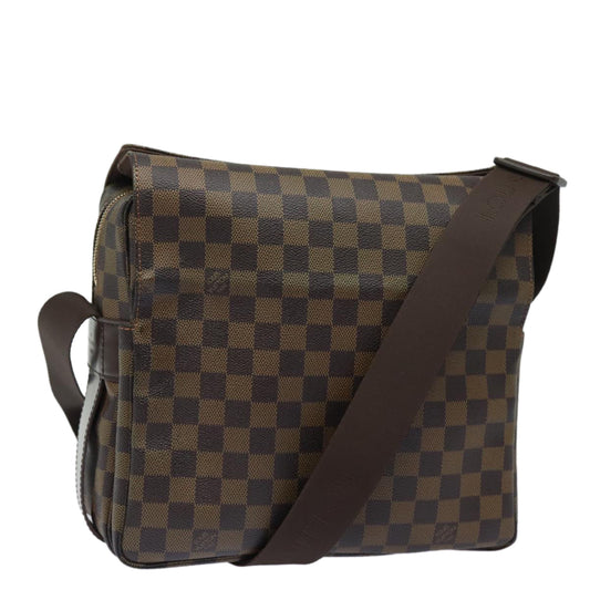 LOUIS VUITTON Damier Ebene Naviglio Shoulder Bag N45255 LV yk13865