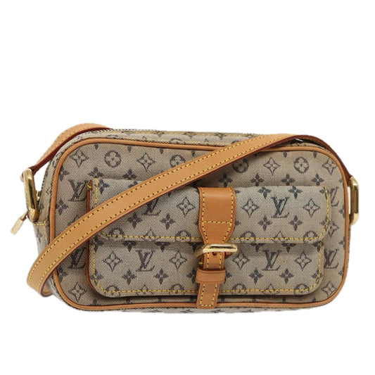 LOUIS VUITTON Monogram Mini Juliet MM Shoulder Bag Blue M92004 LV yk13867
