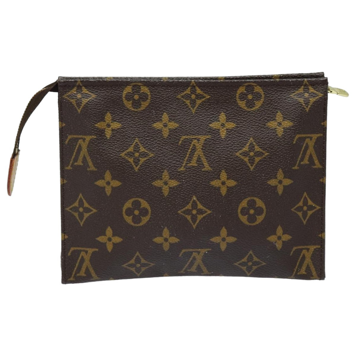 LOUIS VUITTON Monogram Poche Toilette 19 Pouch M47544 LV yk13887