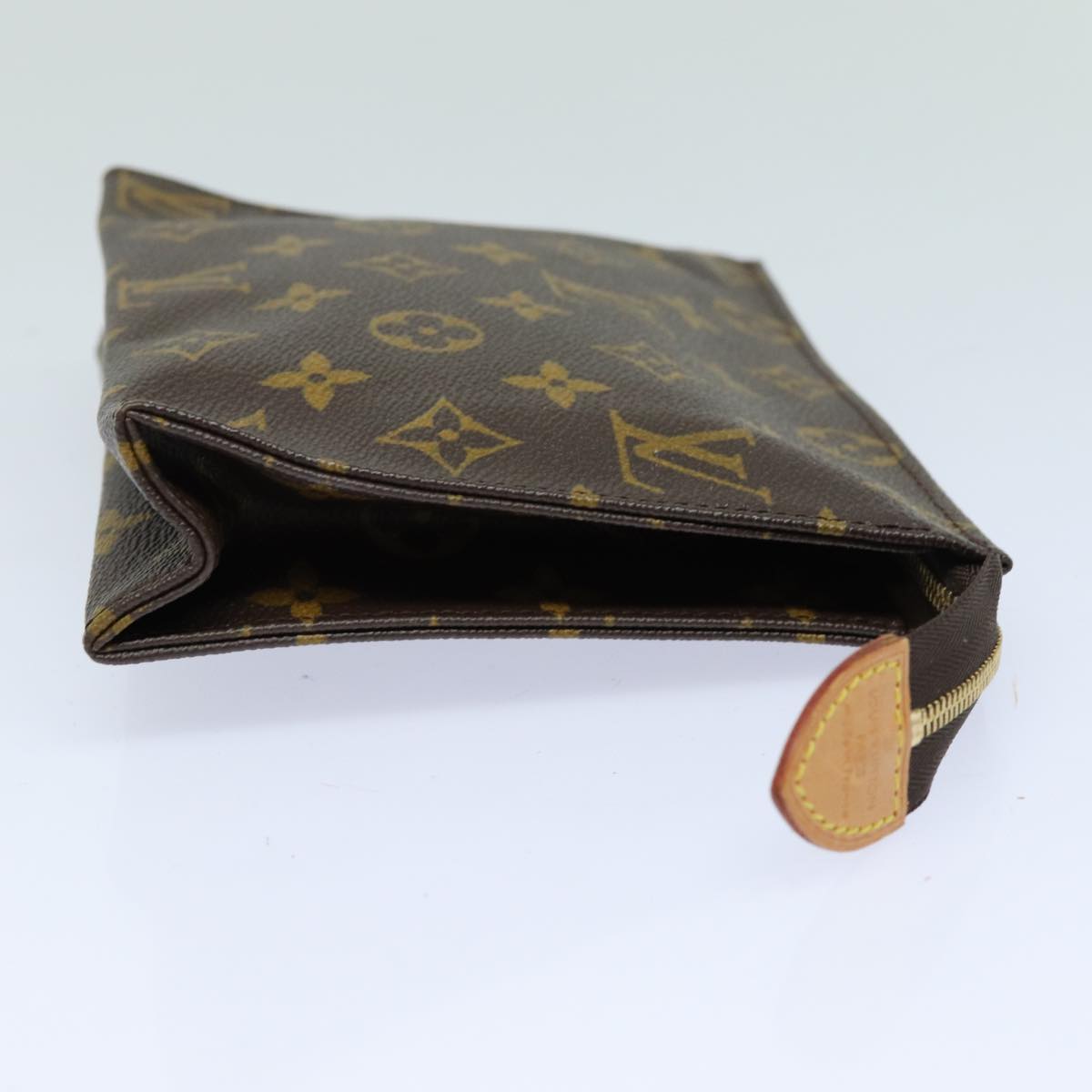 LOUIS VUITTON Monogram Poche Toilette 19 Pouch M47544 LV yk13887