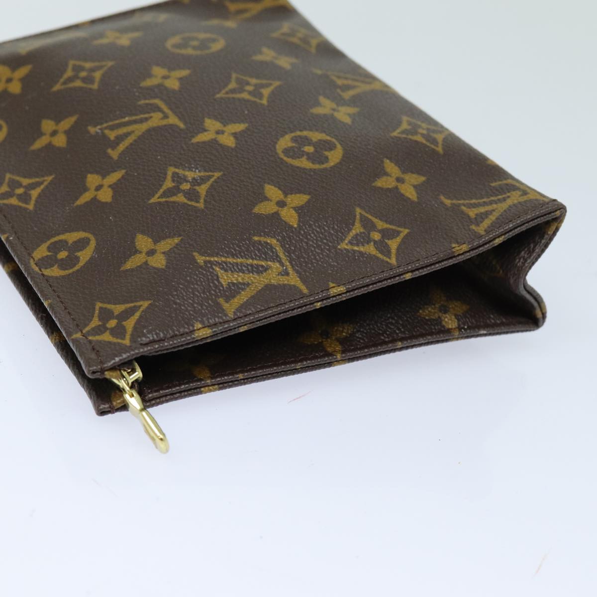 LOUIS VUITTON Monogram Poche Toilette 19 Pouch M47544 LV yk13887