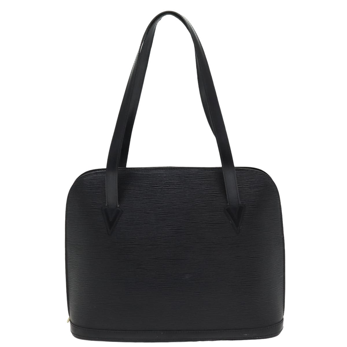 LOUIS VUITTON Epi Lussac Shoulder Bag Black M52282 LV yk13893