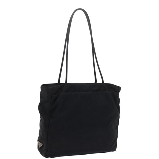 PRADA Shoulder Bag Nylon Black  yk9973