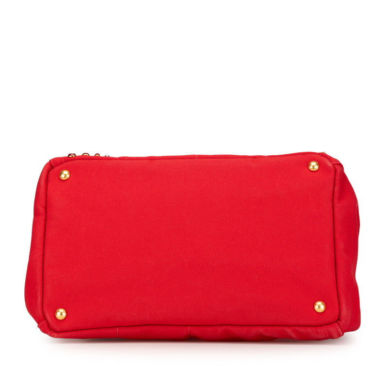 Prada Canapa Bijoux Canvas 2way Bag